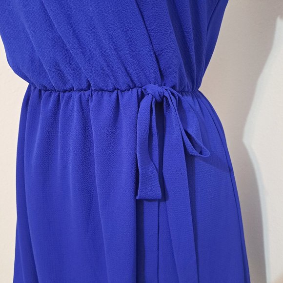 Wishful Women Mini Lining Dress Royal Blue Color Preowned Good Condition - Picture 4 of 7